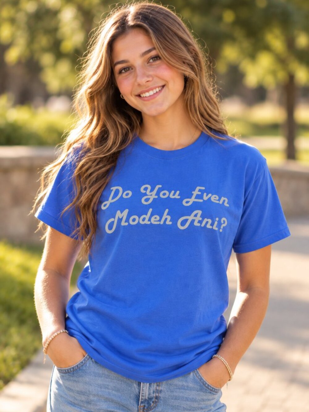 "Do You Even Modeh Ani?" Graphic T-Shirt